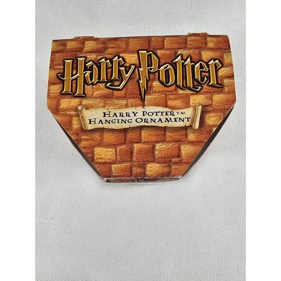 Harry Potter Hanging Ornament by Enesco - Golden Snitch Nimbus 2000 - NIB - Picture 2 of 9